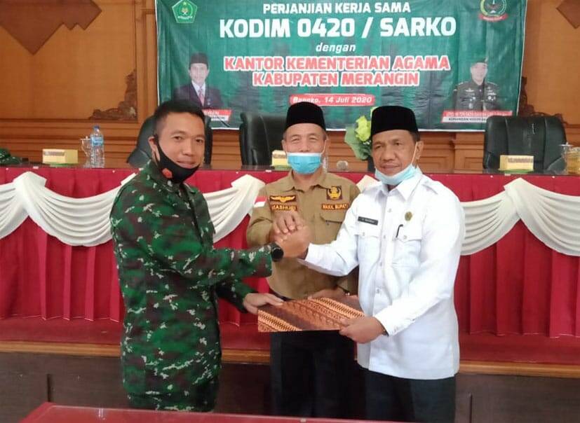 Kodim dan Kemenag Tandatangin MoU Untuk Tangkal Paham Radikal