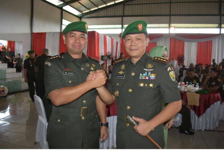 Kolonel Arh Elphis Rudi Resmi Jadi Danrem 042/Gapu