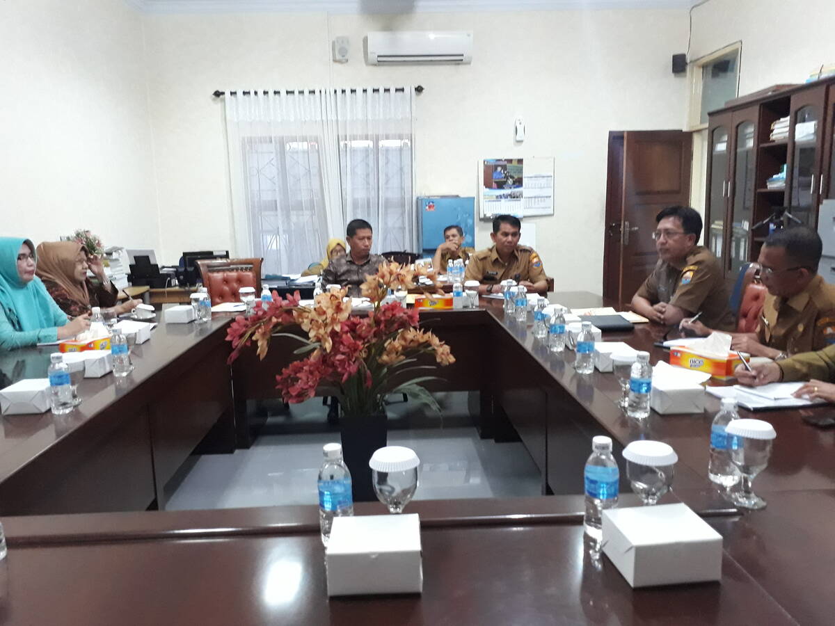 Kominfo Rapat Koordinasi Dengan Komisi I DPRD Provinsi