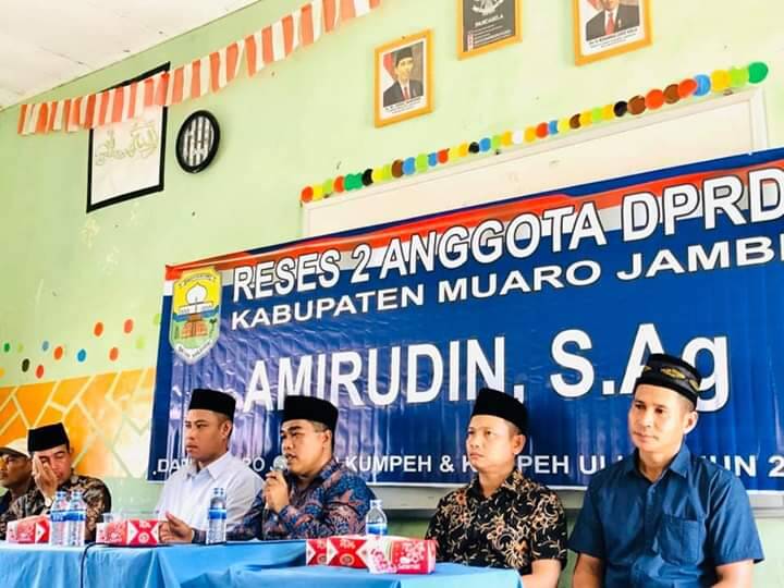 Komisi II DPRD Muaro Jambi Gelar Reses Di Kumpe Ulu dan Ilir