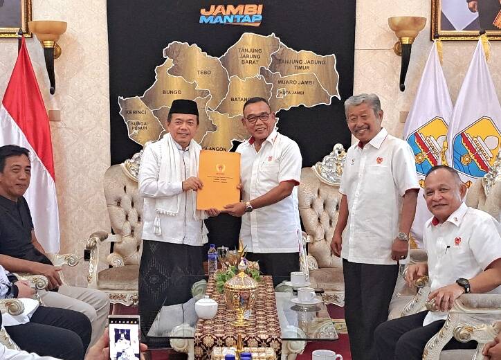 KONI Provinsi Jambi Diambil Alih Jenderal Bintang 2 TNI AD Bekas Danrem Gapu