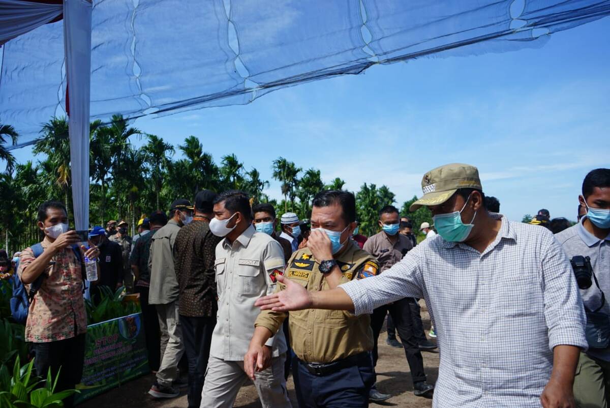 Korban Kebakaran Dapat Bantuan RP100 Juta