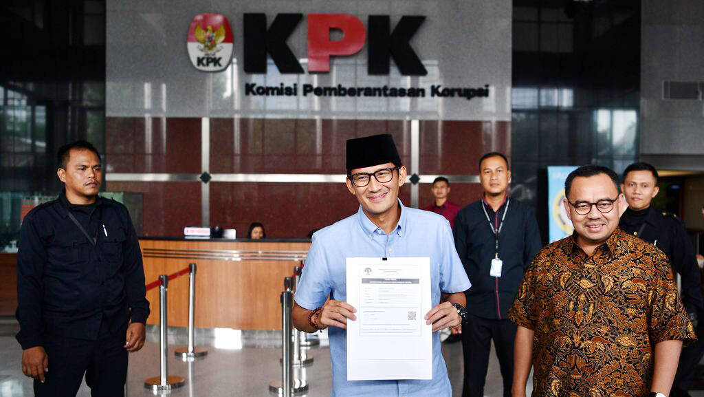 KPK Umumkan Harta Kekayaan Sandiaga Uno