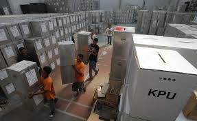 KPU Kerinci Mulai Sortir Logistik