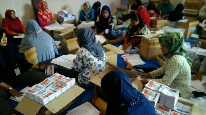 KPU Kota Jambi Temukan 625 Surat Suara Rusak
