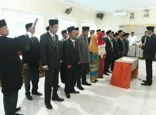 KPU Sarolangun Lantik 20 Orang PPK