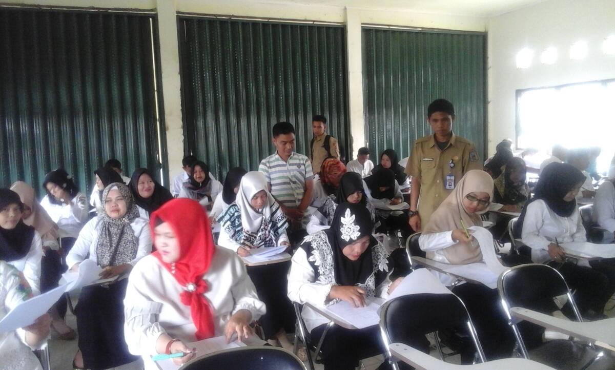 KPU Sarolangun Rampungkan Tes Tertulis Calon PPS