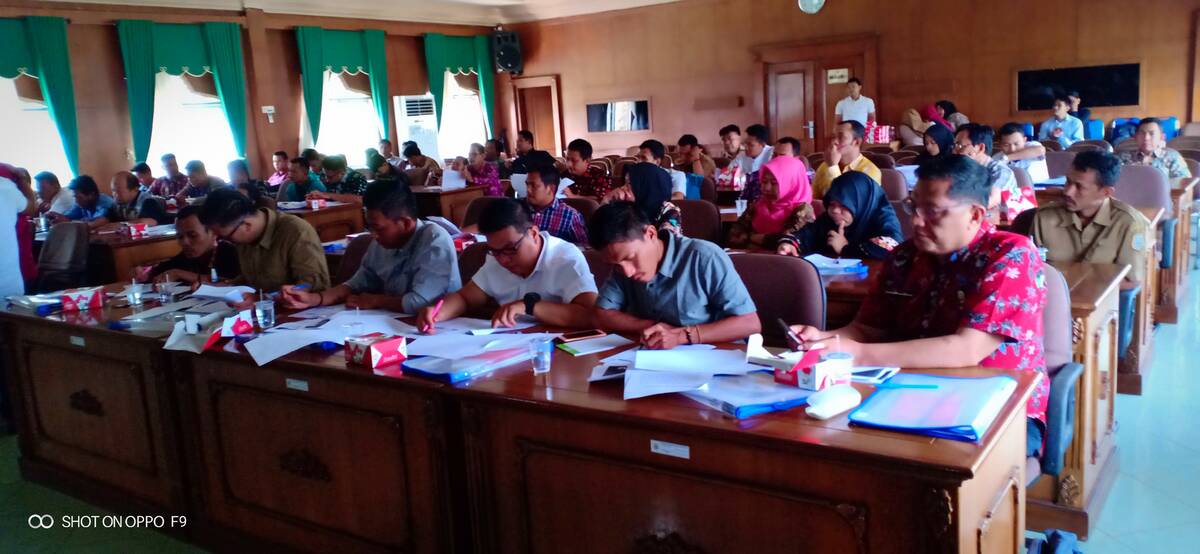 KPU Tanjabtim Gelar Bimtek Putungra Serta Rekapitulasi Hasil Perolehan Suara Pemilu