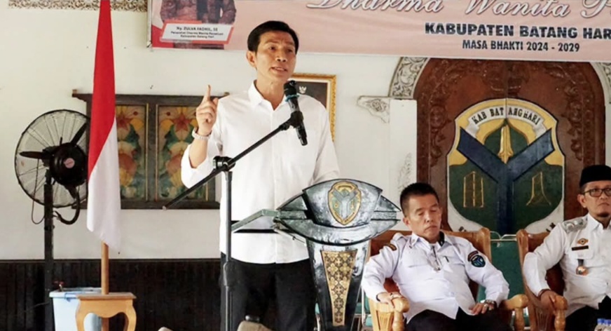 Kukuhkan Pengurus DWP, Fadhil Arief Dorong Peran di Pendidikan, Ekonomi, dan Sosial Budaya untuk Wujudkan Batang Hari SuPer Tangguh