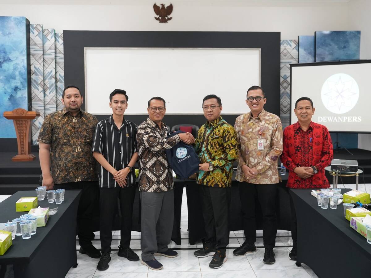 Kunjungi Dewan Pers, Komisi 1 DPRD Pertanyakan Indeks Kemerdekaan Pers di Jambi Turun