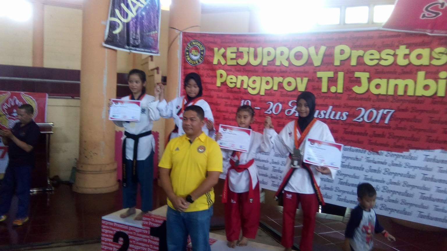 Lagi, Dandim 0415/BTH Ukir Prestasi Taekwondo Jambi