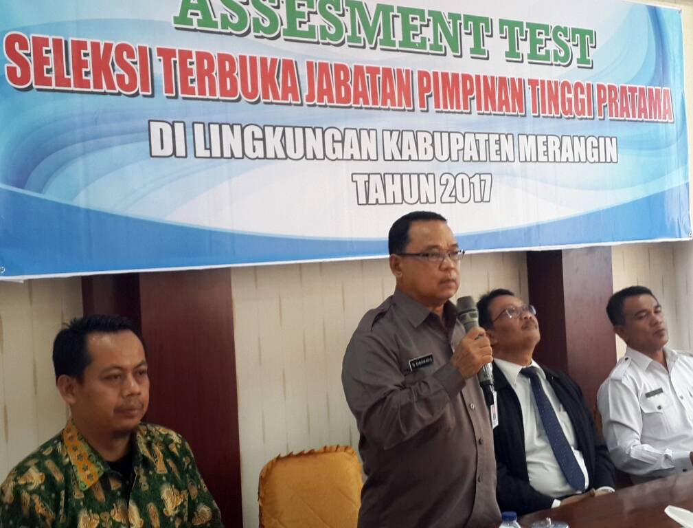 Lelang Jabatan, 21 Orang Pejabat Ikuti Asesmen
