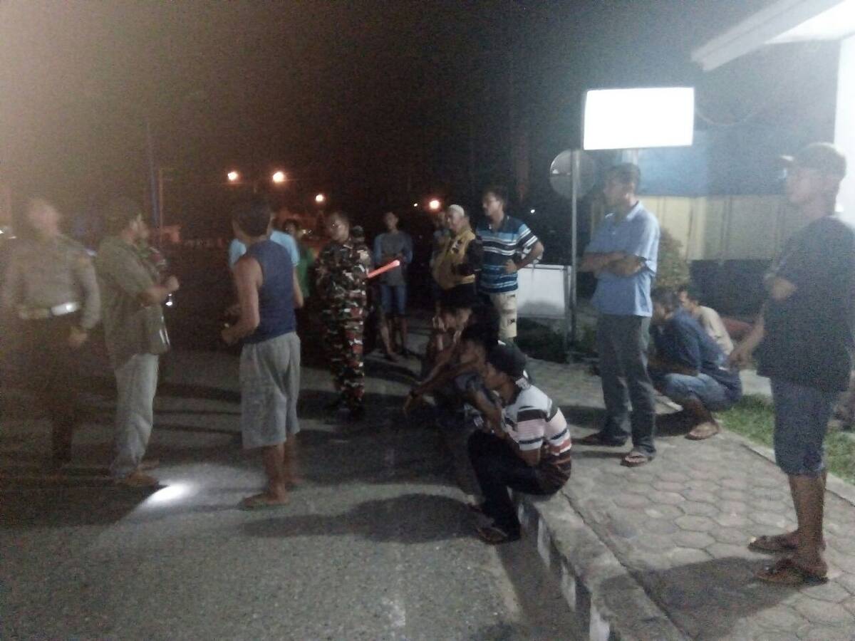 LMP Batanghari Gelar Sweeping Truk Batubara Yang Membandel