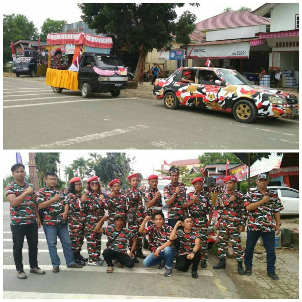LMP Batanghari Ikut Meriahkan Pawai Pembangunan