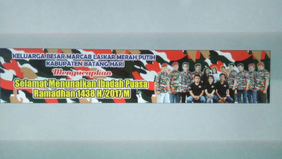 LMP Batanghari Kutuk Keras Pelaku Pencurian Spanduk Ramadhan