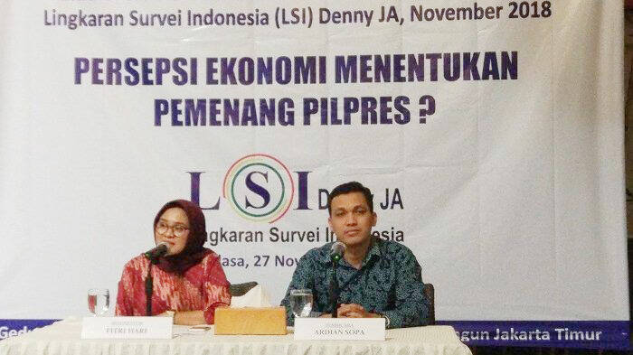 LSI: Elektabilitas Jokowi/Ma&#8217;ruf Masih Unggul