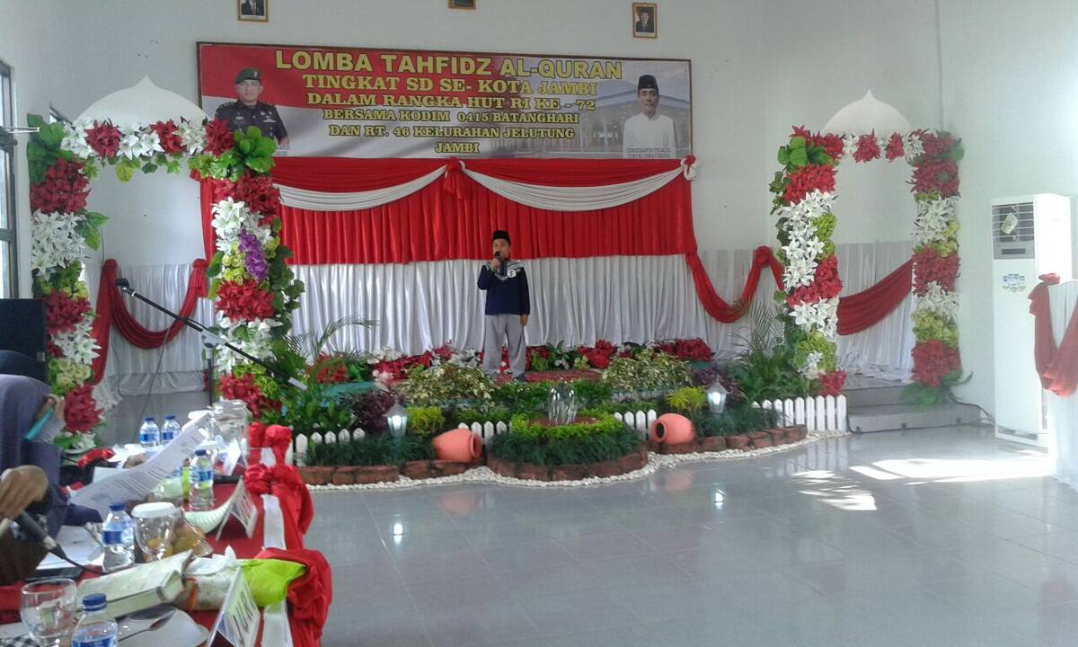 Luar Biasa Antusias, Ratusan Peserta Ikuti Lomba Tahfizh di Kodim 0415/BTH