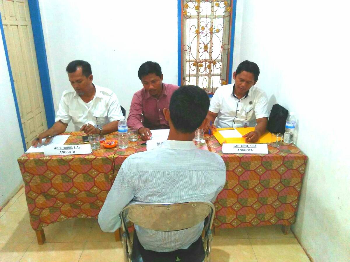 Lulus Wawancara, Tujuh Anggota Panwaslu Kelurahan dan Desa Menhul Siap Dilantik