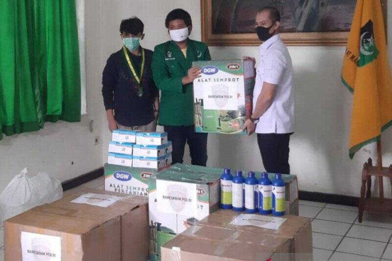 Mahasiswa Rantau Jambi Dapat Bantuan Dari Polri