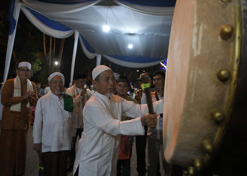 Malam Takbiran Idul Adha di Merangin Meriah