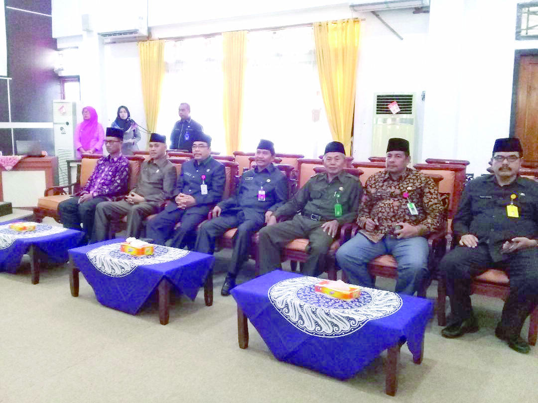 Masa Sidang Pertama Tahun 2019, DPRD Gelar Paripurna Penyampaian LKPJ Bupati Tebo Tahun 2018