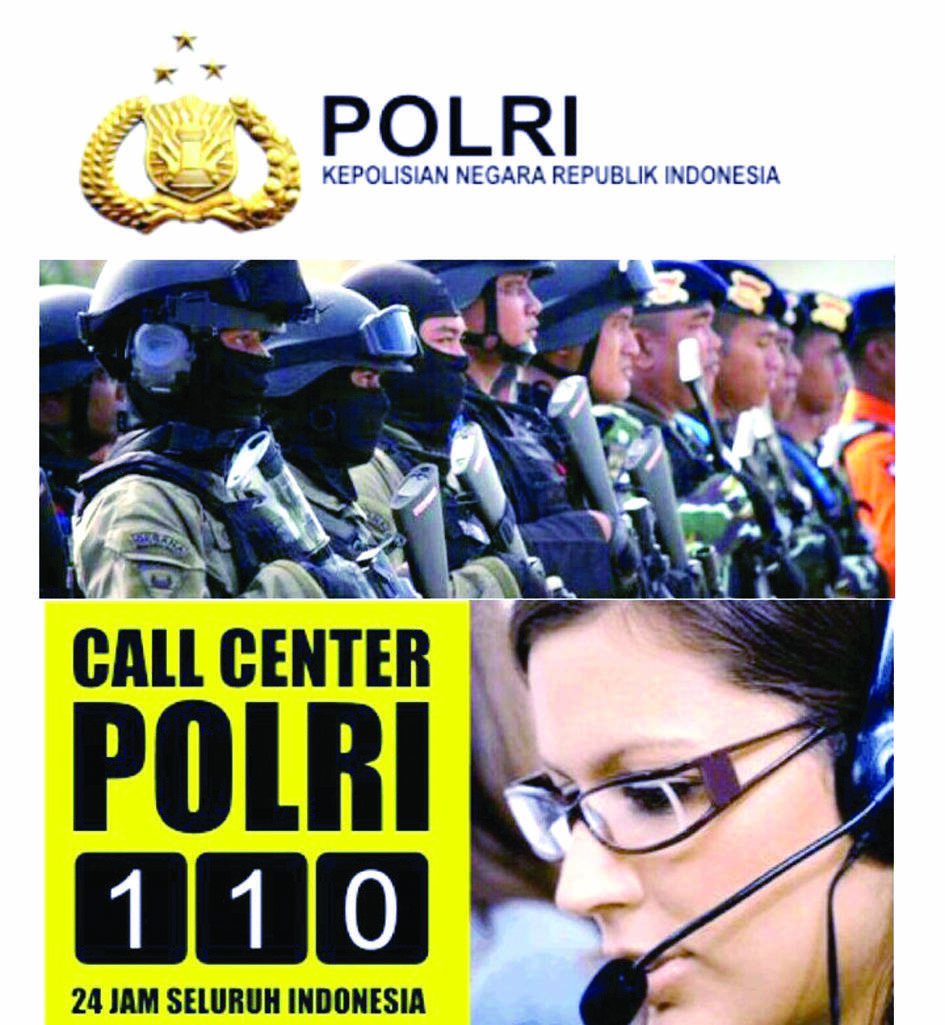 Masyarakat Butuh Bantuan Polisi, Hubungi Call Center 110