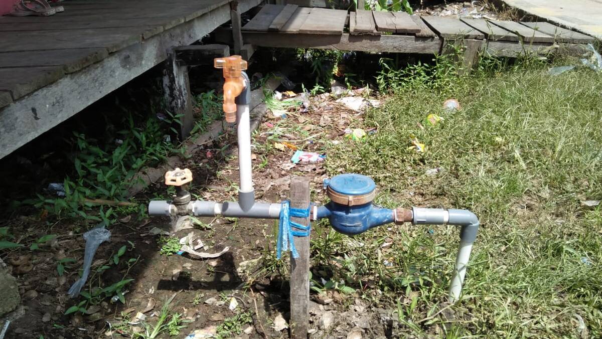 Masyarakat Nipah Panjang Keluhkan Air PAM Tidak Mengalir