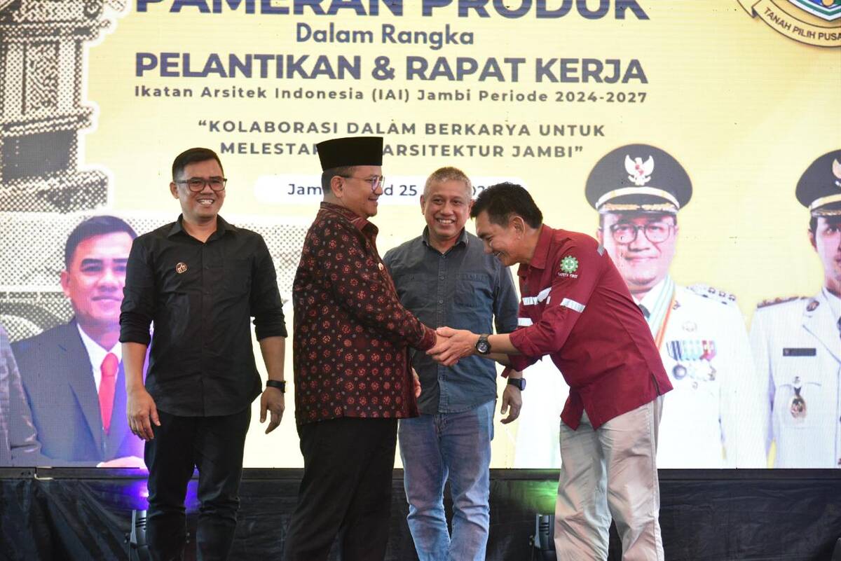Maulana Ajak IAI dan Mahasiswa Arsitektur Berperan Aktif Bangun Kota Jambi Bahagia