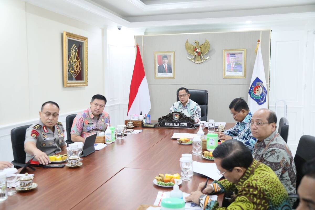 Mendagri Apresiasi Gubernur Jambi Proaktif Selesaikan Penandatanganan NPHD Pilkada