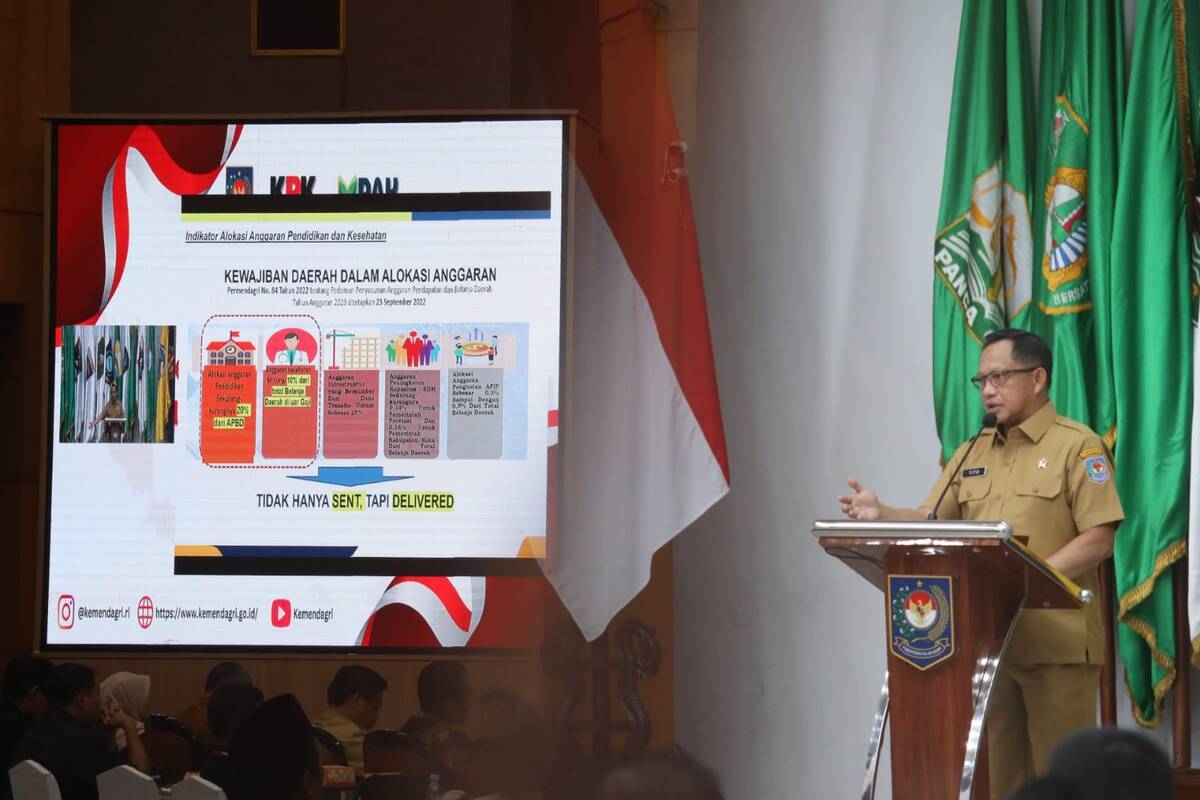 Mendagri Harap Kepala Daerah Jadi Penggerak Pendidikan Antikorupsi 