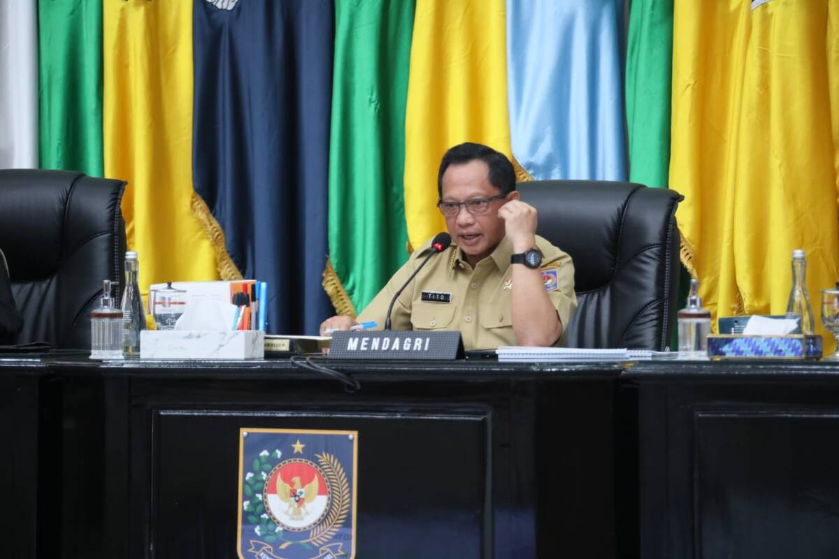 Mendagri Minta Daerah yang Inflasinya Tinggi: Bapak Presiden Mengucapkan Terima Kasih
