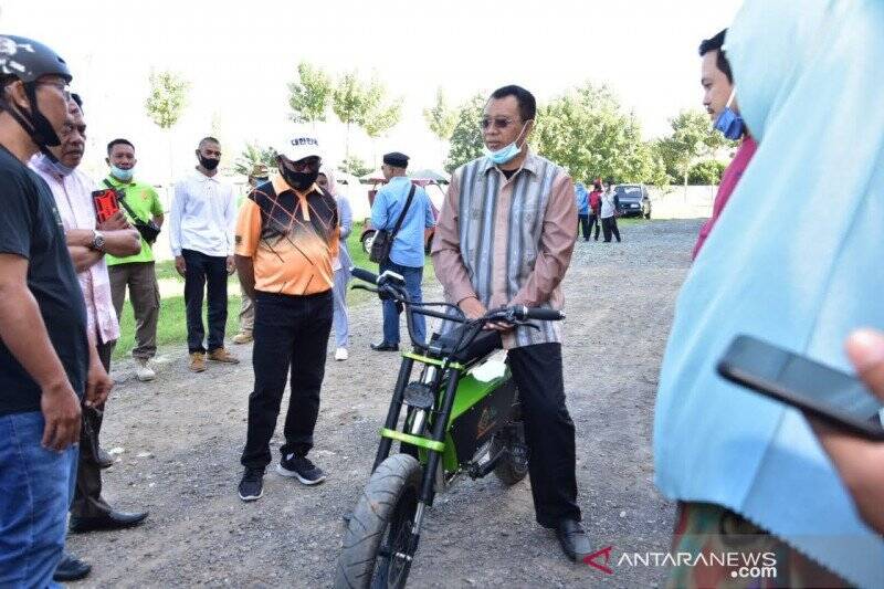 Mengintip Kecanggihan Motor Listrik Buatan Siswa SMK