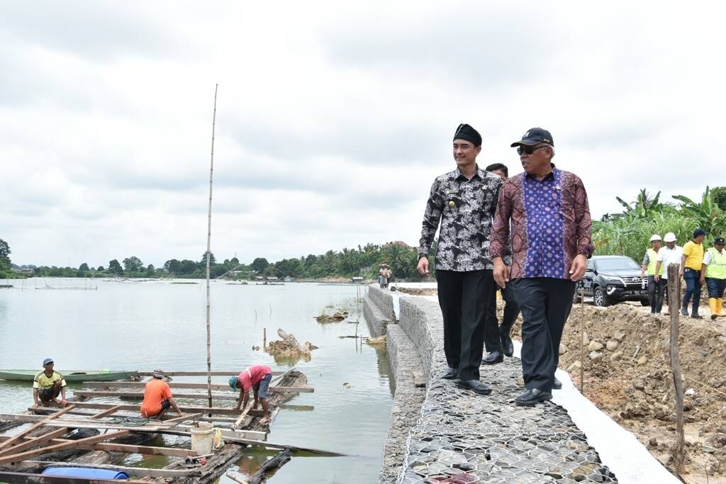 Menteri PUPR Minta Kualitas Air Danau Sipin Dijaga