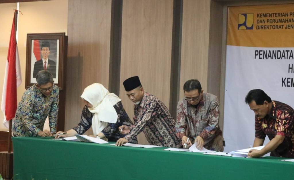 Merangin Terima Hibah Kementrian PU-PR Rp 12,6 M