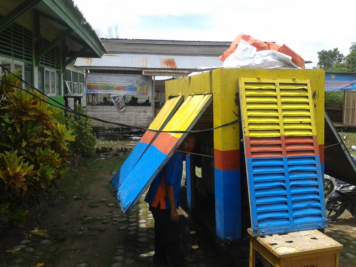 Mesin Genset Kawal 267 Siswa SMAN 1 Ikuti UNKB