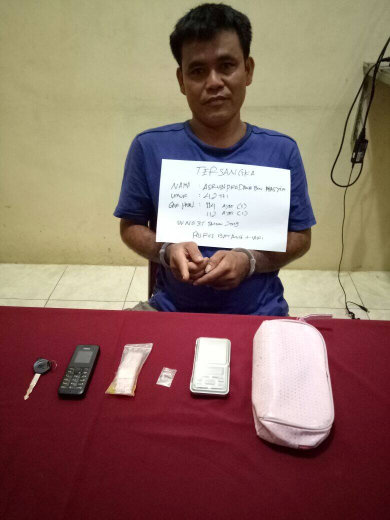Miliki Narkoba, Warga Bungku Dibekuk
