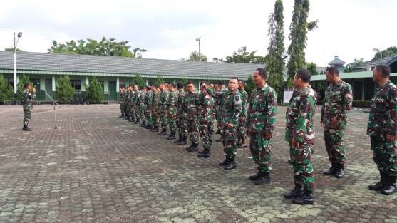 Minggu Militer Korem 042/Gapu Laksanakan Hansmars
