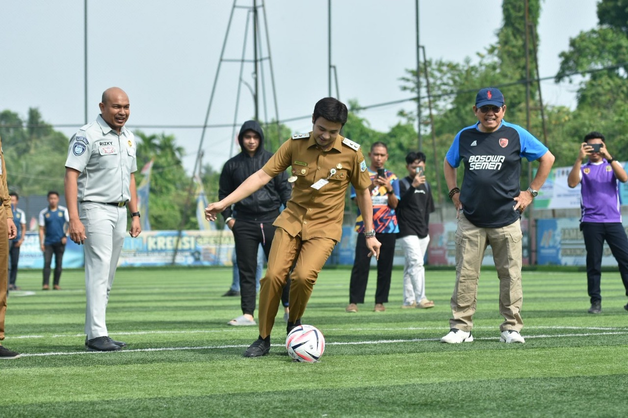 Mini Soccer Harhubnas, Wawako Diza: Bukan Sekadar Kompetisi Namun Ajang Silahturahmi