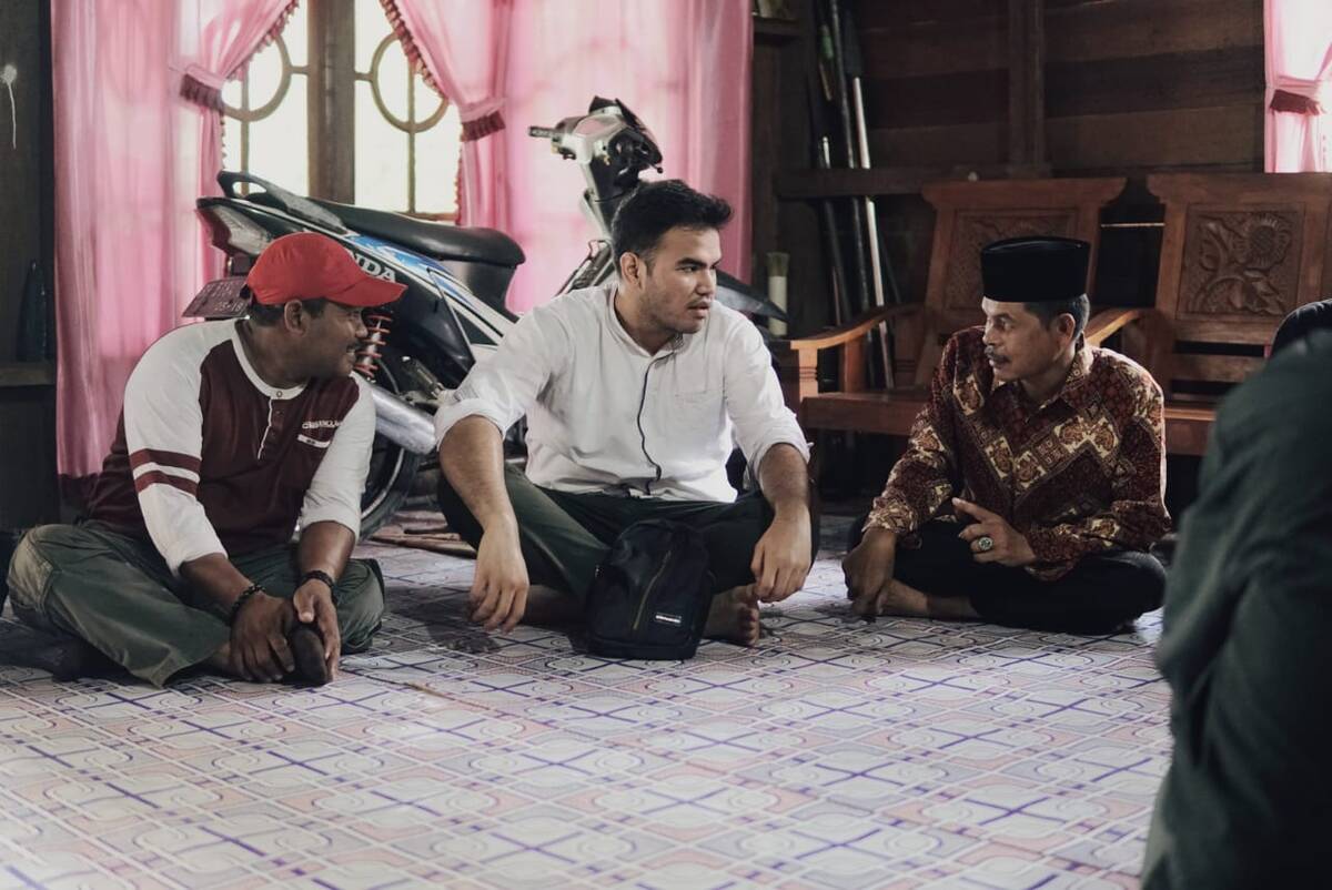 Mohd Rendra Ramadhan Usman Anggota DPRD Provinsi Jambi ini Temui Konstituennya