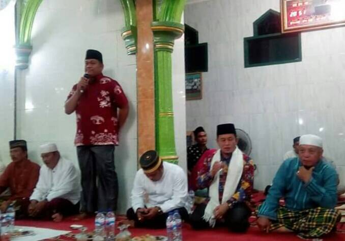 Moment Isra’ Mi’raj di Nipah Panjang, Camat Harapkan Menjadi Suri Tauladan