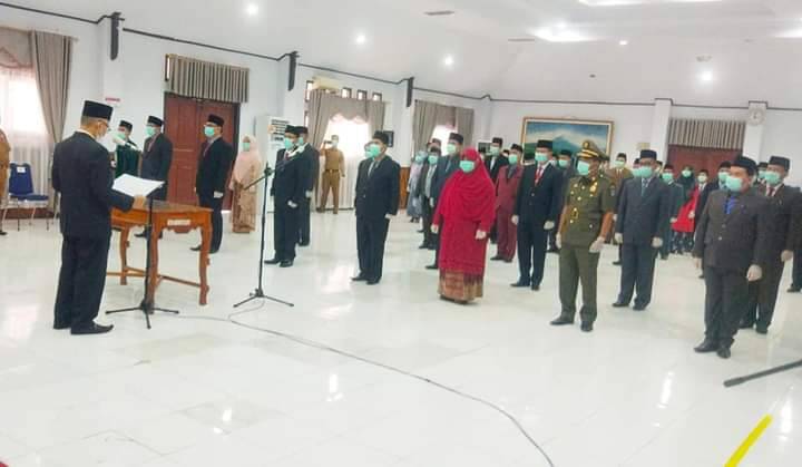 Nama-nama Pejabat Eselon II yang Dilantik Bupati Kerinci