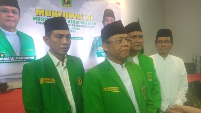 Nasib PPP Jambi Tergantung Fadhil Arief, Mardiono: Bupati Kan Udah 2 Periode