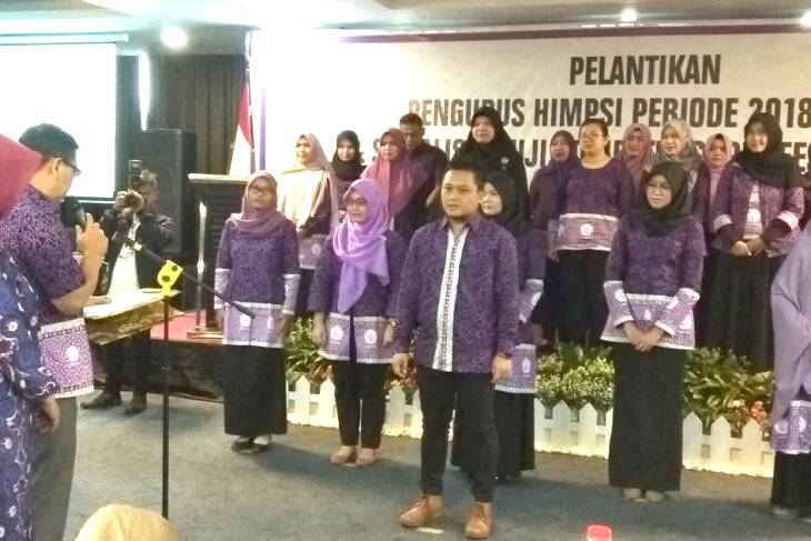Novrans Eka Saputra Dilantik Jadi Ketua HIMPSI Jambi