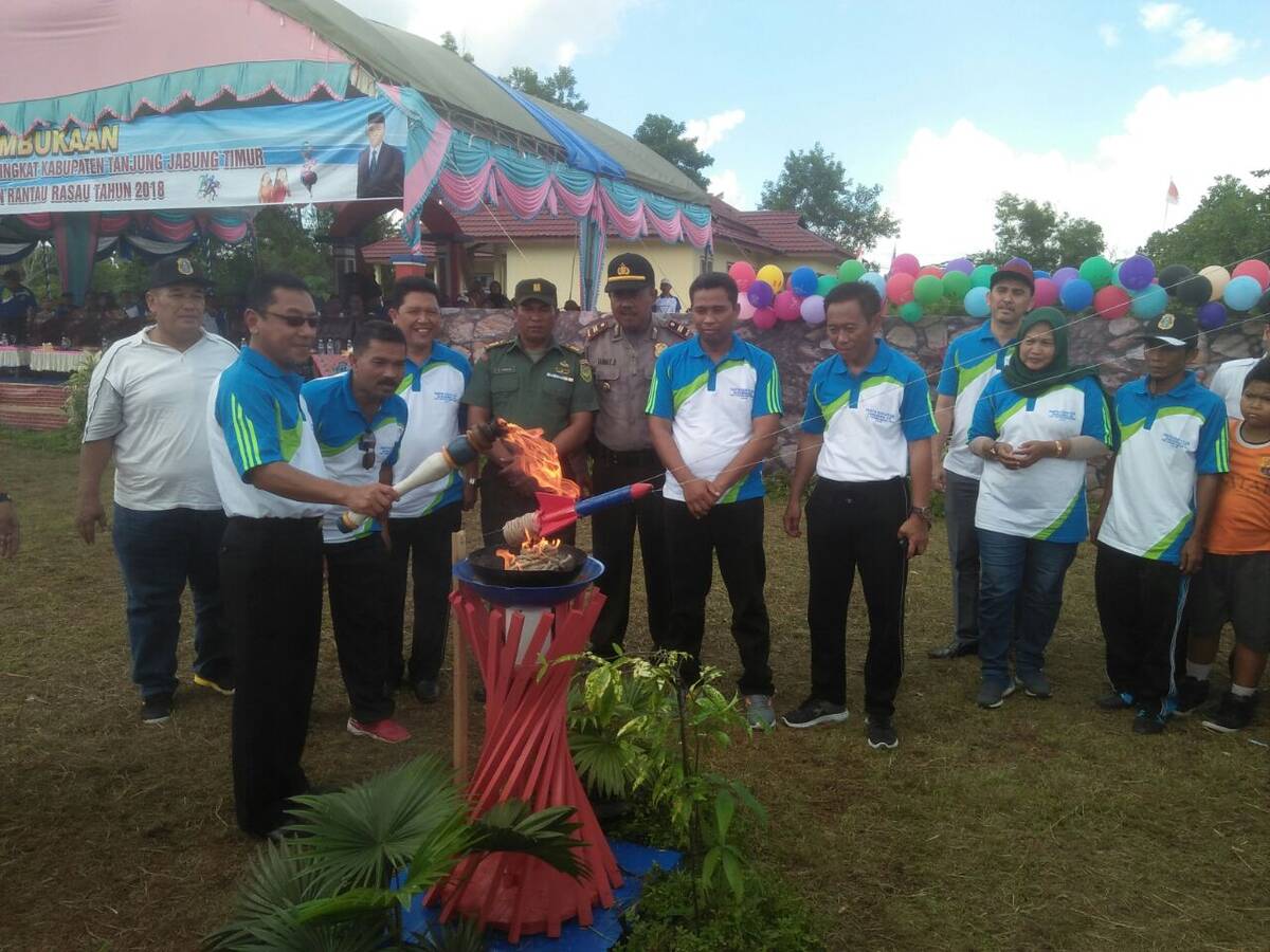 O2SN dan FL2SN Tingkat Kabupaten di Rantau Rasau Resmi Dibuka