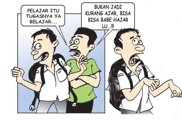 Oknum Guru Bully salah Seorang Siswa