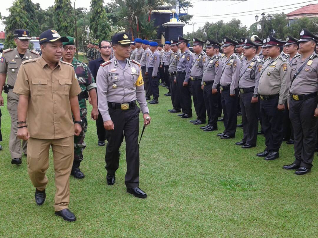 Operasi Ramadniya 2017, Polres Tanjabtim Gelar Apel Pasukan