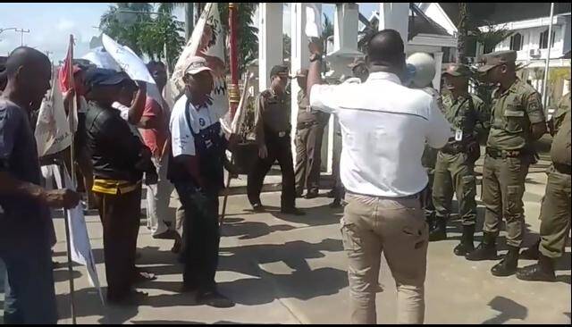 Ormas Persoalkan Aset Bangunan Pemkab di Betara