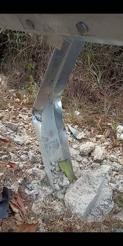 Pagar Pengaman Jalan MTQ Muara Bulian Jadi Sorotan Warga