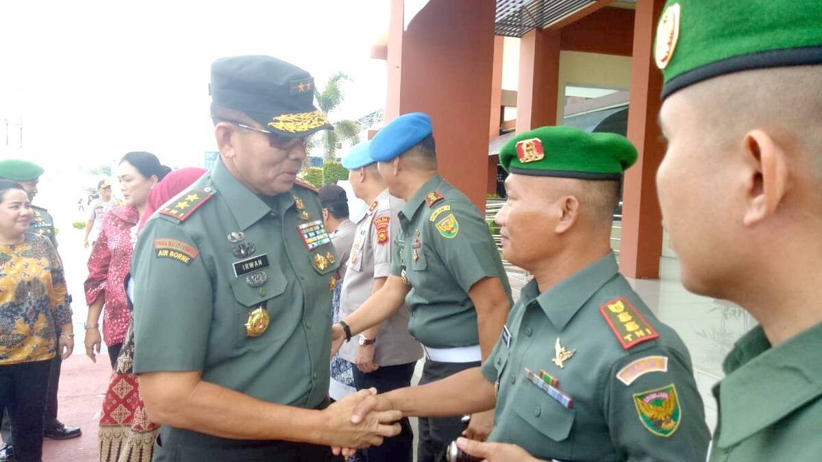 Pangdam II/SWJ Monitor Pos Pemantau dan Pengendali Bencana