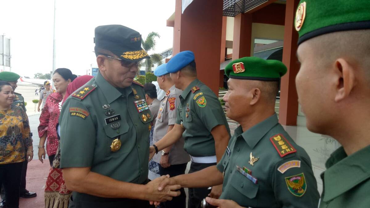 Pangdam II/SWJ Resmikan Pos Pemantau dan Pengendali Bencana di Korem 042/Gapu